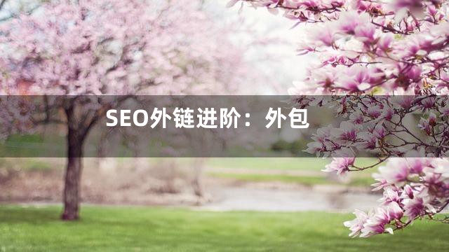 SEO外链进阶：外包